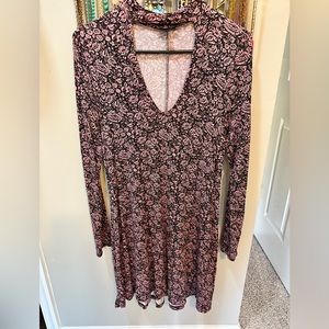 Express Small Flower Dress
